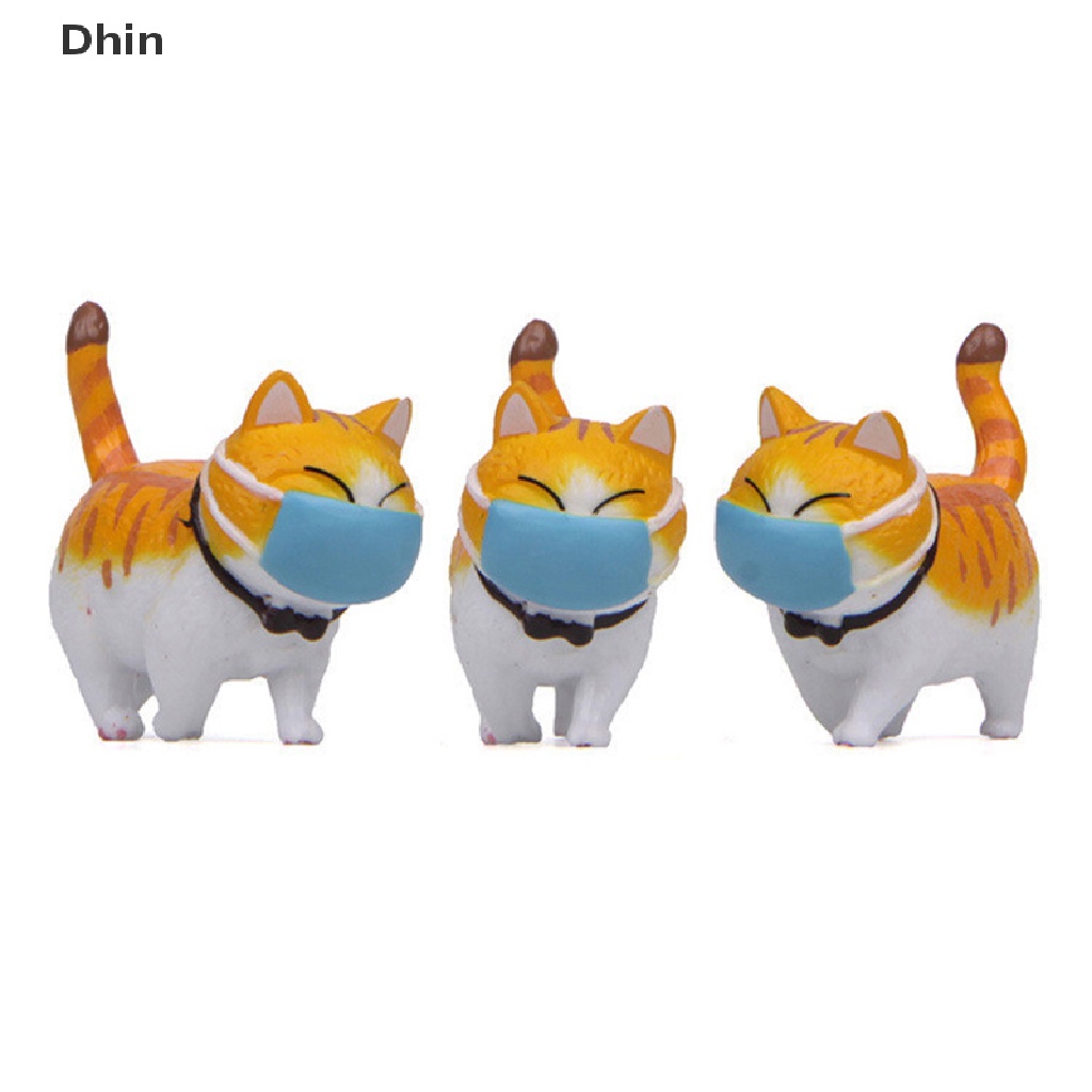 Móc Khóa Trang Trí Hình Mèo Dễ Thương