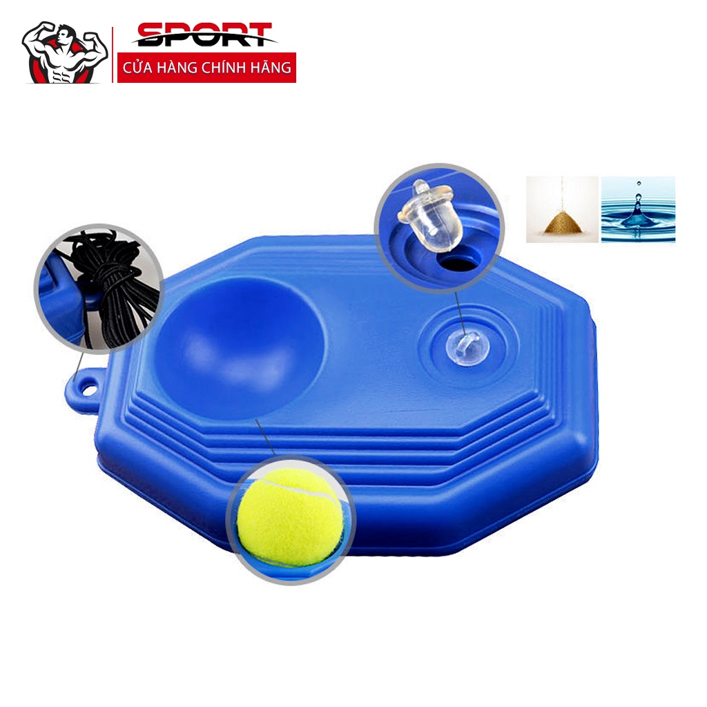 Dụng Cụ Tập Tennis, Bộ Đế Và Bóng Luyện Tập Tennis Cho Người Mới Chơi