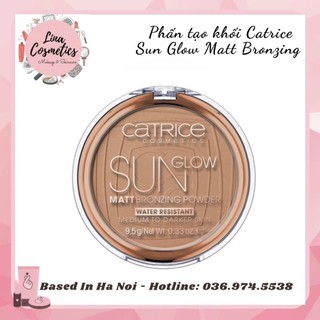 Phấn tạo khối Catrice Sun Glow Matt Bronzing Powder