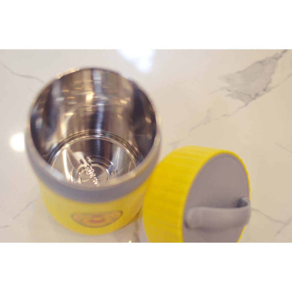 Hộp Đựng Cơm Văn Phòng Hình Vịt Vàng Sohu Ủ Cơm - Cháo - Canh Tặng Kèm Thìa Dung Tích 580ML