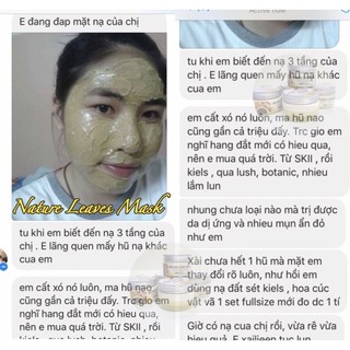 MẶT NẠ THẢO DƯỢC 3 TẦNG