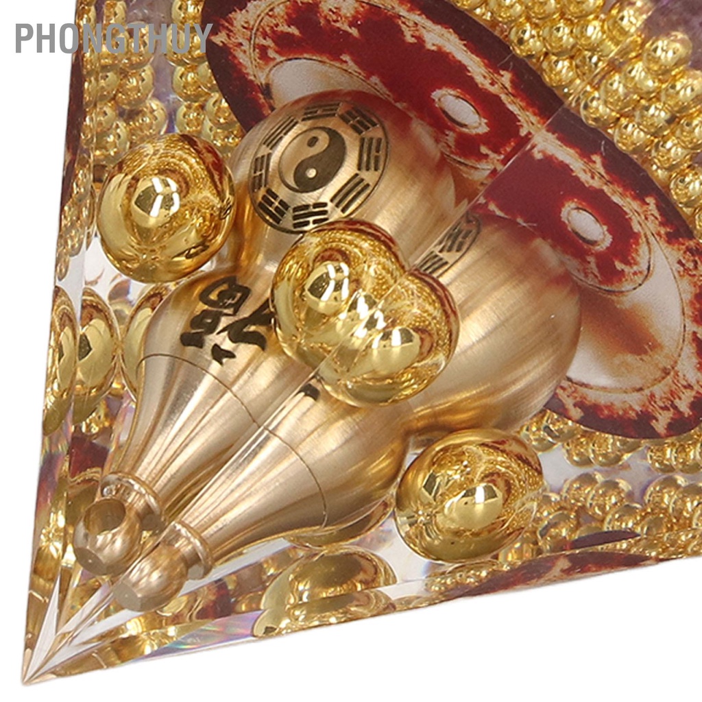 Đá Pha Lê Kim tự tháp 5cm Cân bằng năng lượng Để Bàn Trang trí Nhà cửa văn phòng