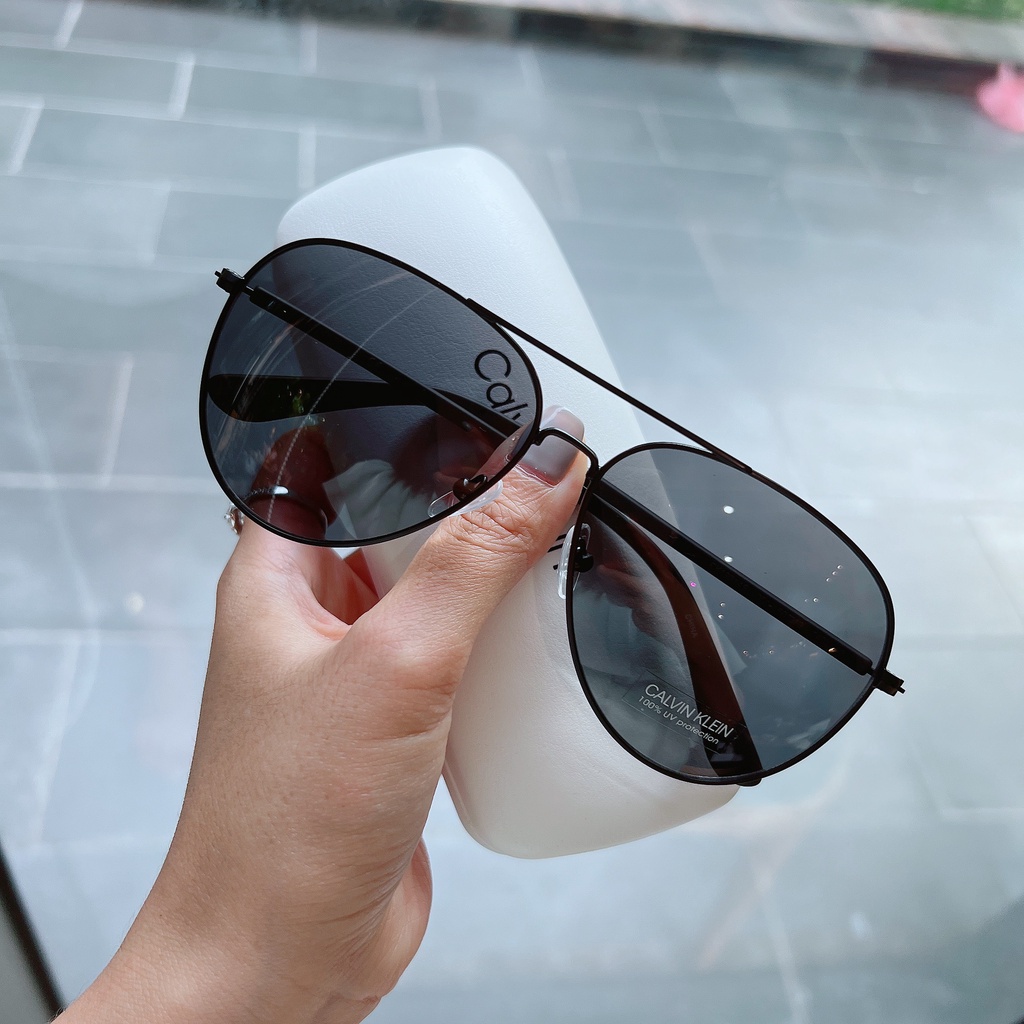 Kính mát nam Calvin Klein CK19314S 001 Black fullbox