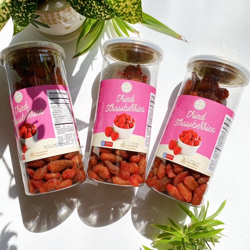 500G Dâu Tây Sấy Dẻo Đà Lạt Loại Ngon Ăn Vặt Làm Bánh Hp Healthy Hạt Dinh Dưỡng Organic Hữu Cơ