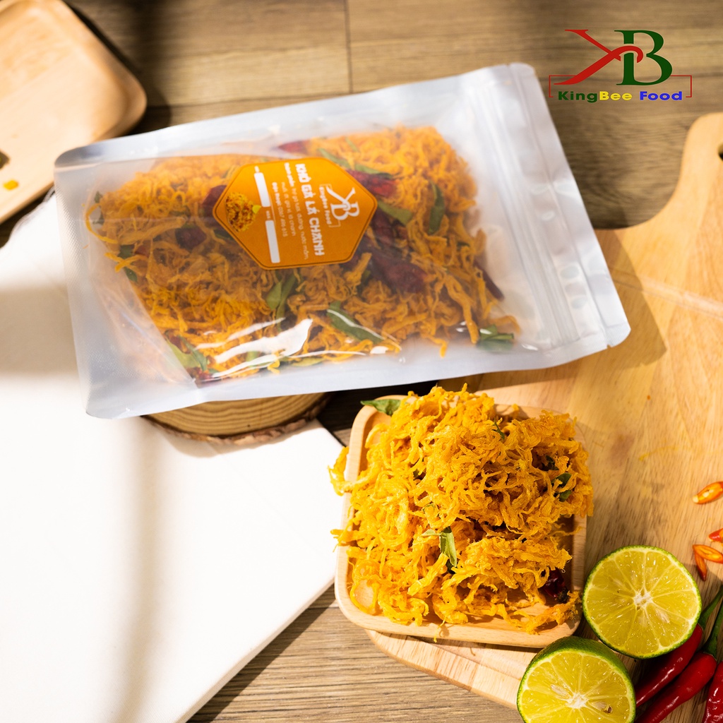 Khô Gà Lá Chanh 500g, 1kg Loại 1 - Chuẩn nhà làm