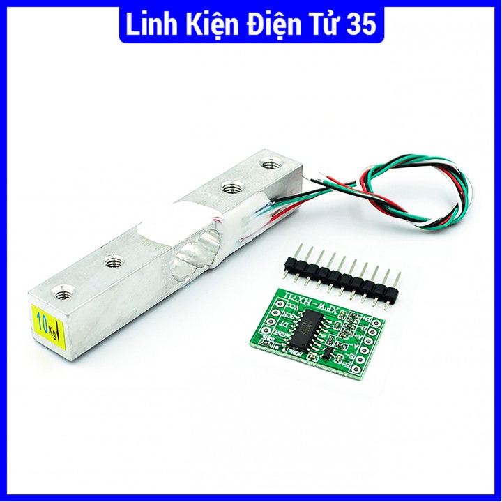 Bộ cảm biến cân nặng loadcell + khung bàn cân mica 1kg/5kg/10kg/20kg nhỏ gọn, dễ dàng sử dụng