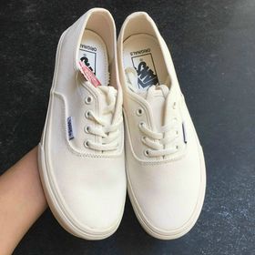 Vans 4 Lỗ Đen Nam Nữ, Size 36 đến 43, Mẫu Ít Dây Dễ Mang