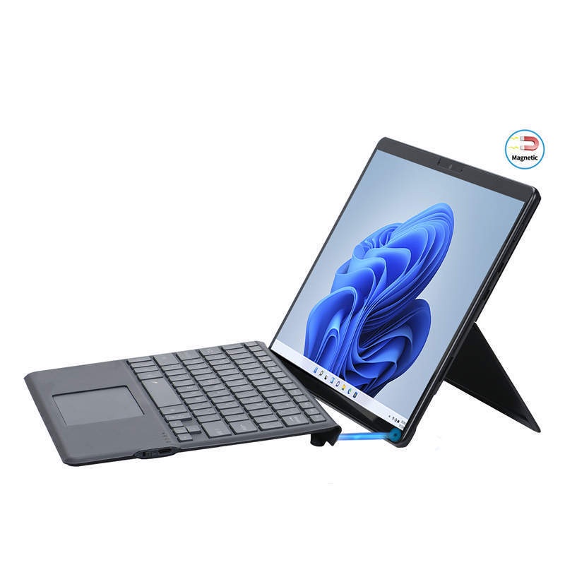 Bao Da Máy Tính Bảng Kèm Bàn Phím bluetooth Không Dây Và Ngăn Đựng Bút Cảm Ứng Cho microsoft surface pro 8 9 13 "Giá