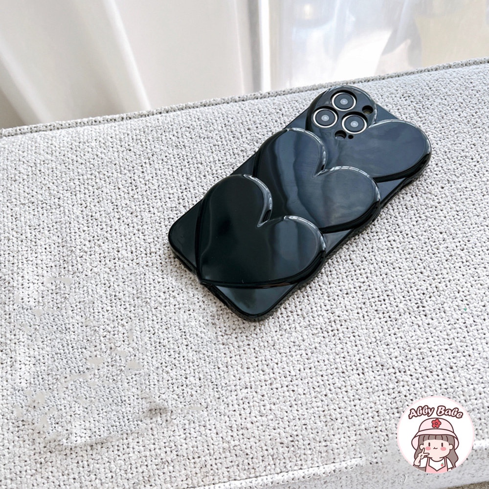 Ốp Điện Thoại TPU Mềm Chống Sốc Họa Tiết Trái Tim Cho IPhone 14 Pro Max 11 7Plus 13 12 11 Pro Max X XS XR