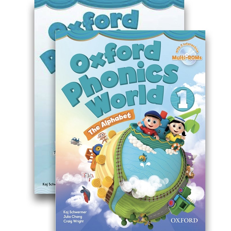 Sách- oxford phonics world trọn bộ 1-5