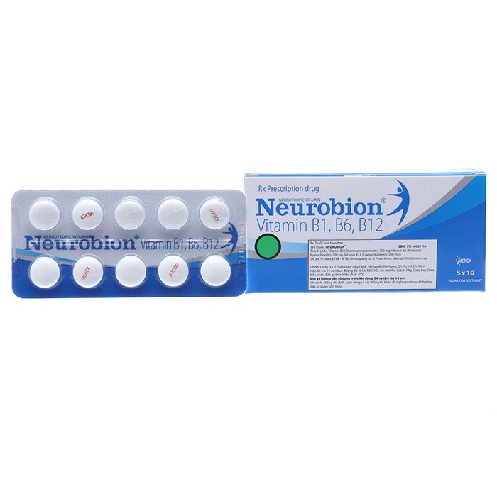 Neurobion Vitamin hộp 50 viên