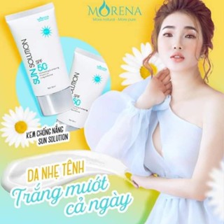 KEM CHỐNG NẮNG SPF 50+ MORENA HUYỀN PHI