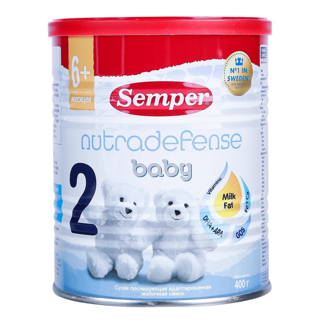 Sữa Semper nội địa Nga số 2 400g