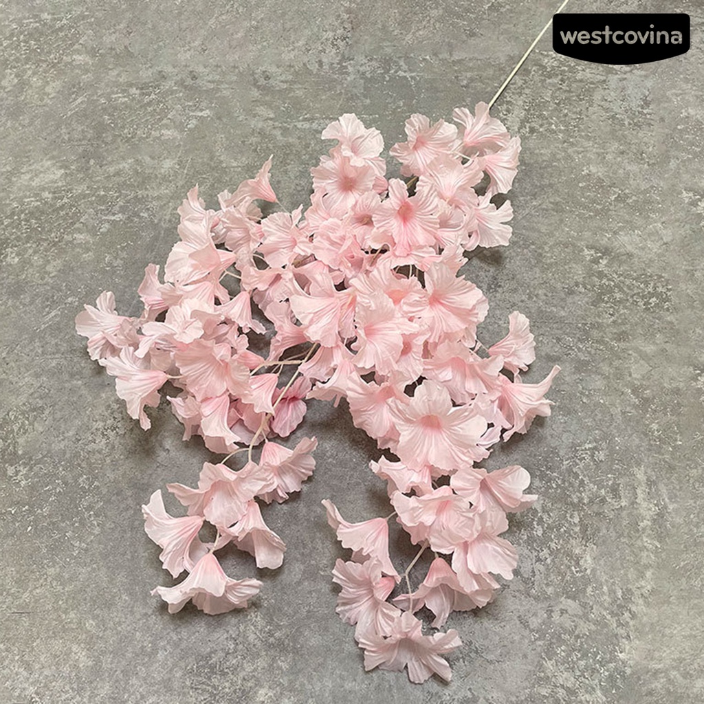 [WEST]⚘Hoa Giả Ba Nhánh Dùng Trang Trí Nhà Cửa / Tiệc Cưới