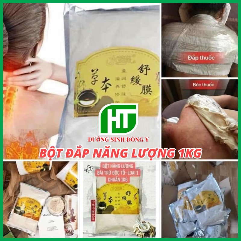 Bột Đắp Năng Lượng,Giảm Đau Mỏi Vai Gáy, Hỗ Trợ Giảm BéoTrong Spa Đông Y (1KG) | BigBuy360 - bigbuy360.vn