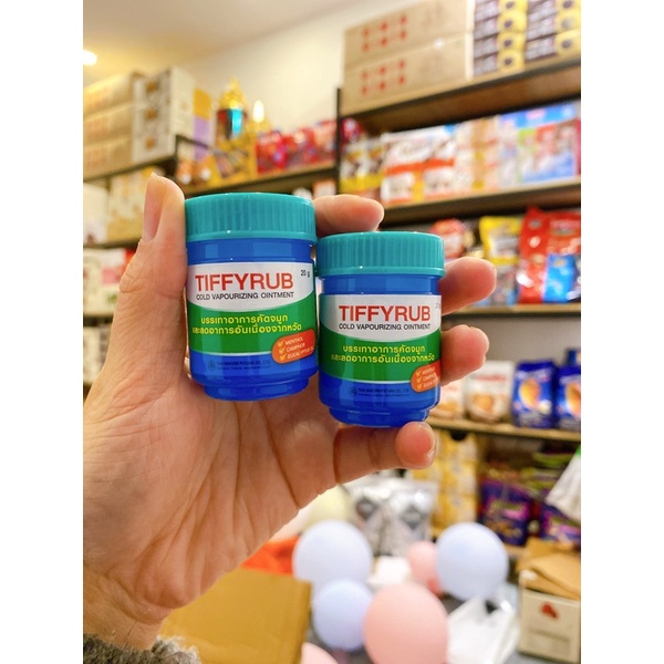 Dầu bôi ấm người TIffyrub Thái Lan