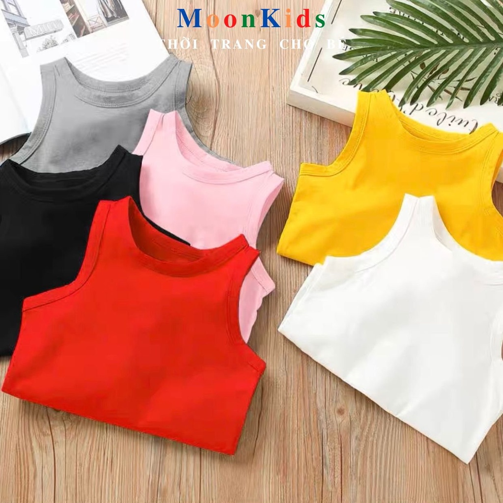 Áo Thun Ba lỗ Cho bé từ 7-27kg chất Thun Lạnh Co giãn 4 chiều thấm hút mồ hôi dành cho cả bé trai bé gái, hàng có sẵnSLL