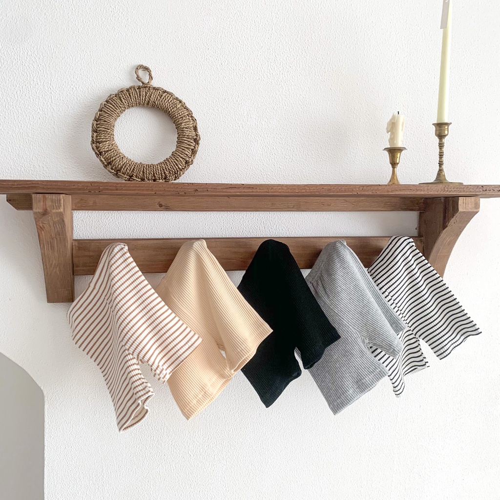 Quần Legging Ngắn Thiết Kế Đơn Giản Thời Trang Cho Trẻ Em