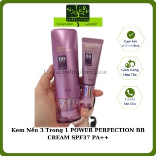 Kem nền bb cream The Face Shop Power Perfection che khuyết điểm kiềm dầu trang điểm đa năng Hàn Quốc 20g SPF37 PA++