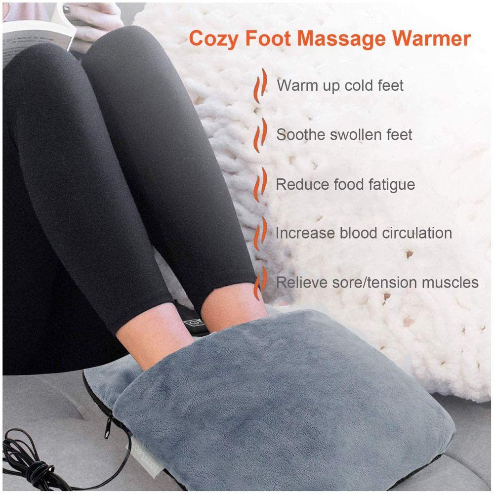 Đệm Sưởi Ấm Mát Xa Chân Mùa Đông Có Thể Sạc Lại