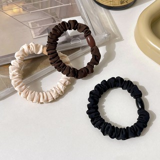 (0866) Chun Buộc Tóc Cột Tóc Vải Thun Đơn Giản
