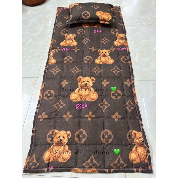 Đệm Ngủ Trưa Văn Phòng Gấp Gọn ,Nệm Du Lịch Tiện Lợi Size 90cm x 202cm