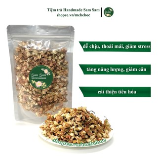Trà hoa nhài sấy khô giảm cân, giảm stress hỗ trợ bảo vệ tim mạch - 100g Sam Sam