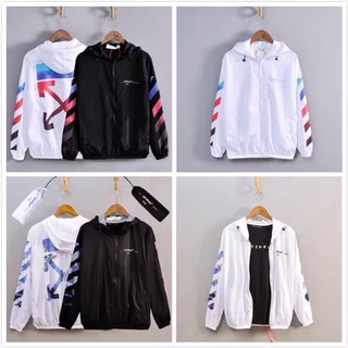 Áo khoác gió OFFWHITE nam nữ áo khoác off white