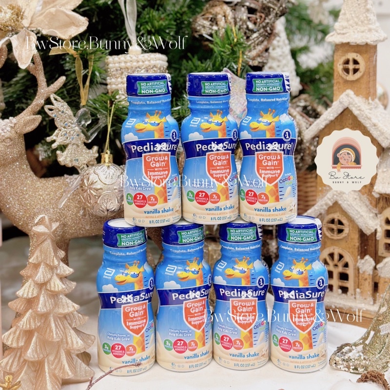 Sữa Nước PediaSure Grow &amp; Gain With Immune Support Mỹ - Chai 237ml [ Hàng Air - BW Store ]