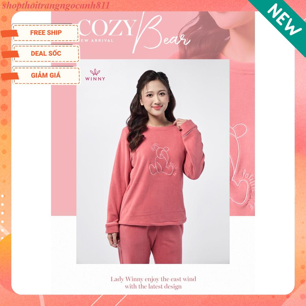Bộ đồ ngủ nỉ bông Winny 22506