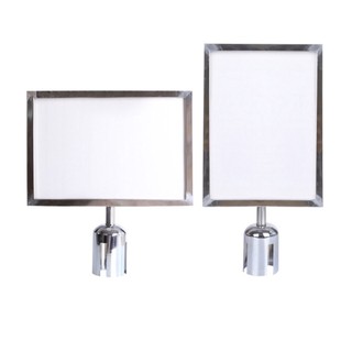 Biển báo, bảng chỉ dẫn, bảng thông tin cấm đầu cột chắn inox