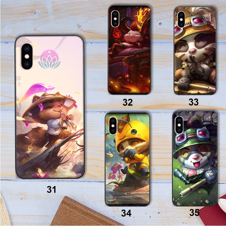 Ốp Iphone X / XS Max / XR in hình tướng Temmo liên minh huyền thoại