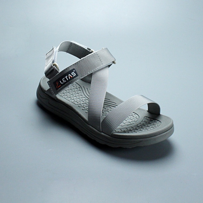 Sandal Nữ Letas IP 68 nhẹ nhanh khô màu xám