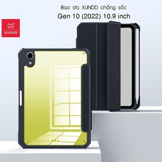 [Hỏa Tốc HCM] Bao da XUNDD iPad gen 10 (2022) 10.9 inch (BEATLE DREAM SERIES) - Mặt lưng trong, Có ngăn đựng bút -