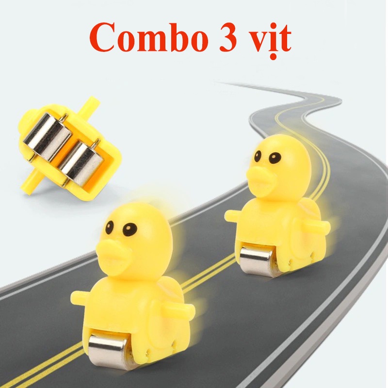 Combo 3 con vịt đồ chơi vịt leo thang
