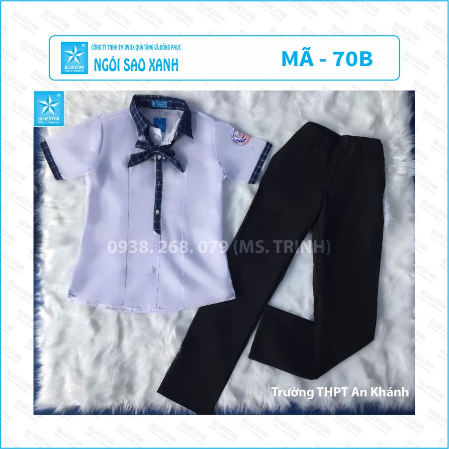 Áo Học Sinh Nữ - Trường Trung Học Phổ Thông An Khánh