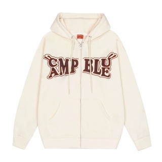 Áo Khoác Hoodie Zip Khóa Kéo Nỉ Bông Cotton