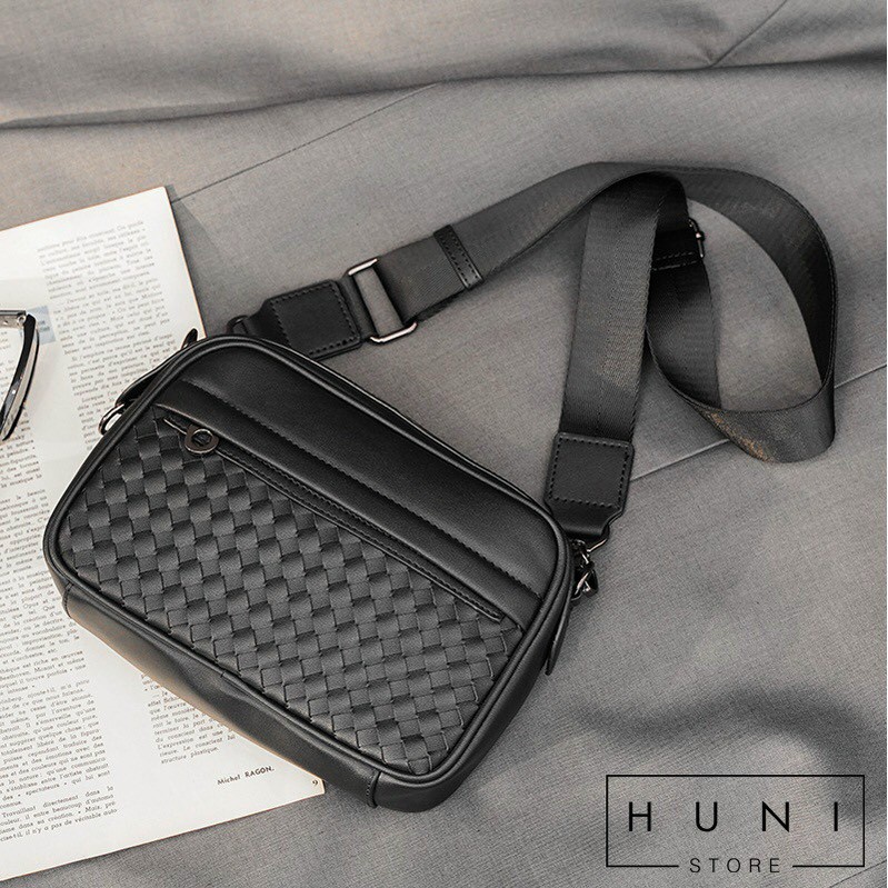 Túi Xách Nam Túi Xách Da Đeo Chéo Nam Siêu Hót Da Pu Chống Nước h02