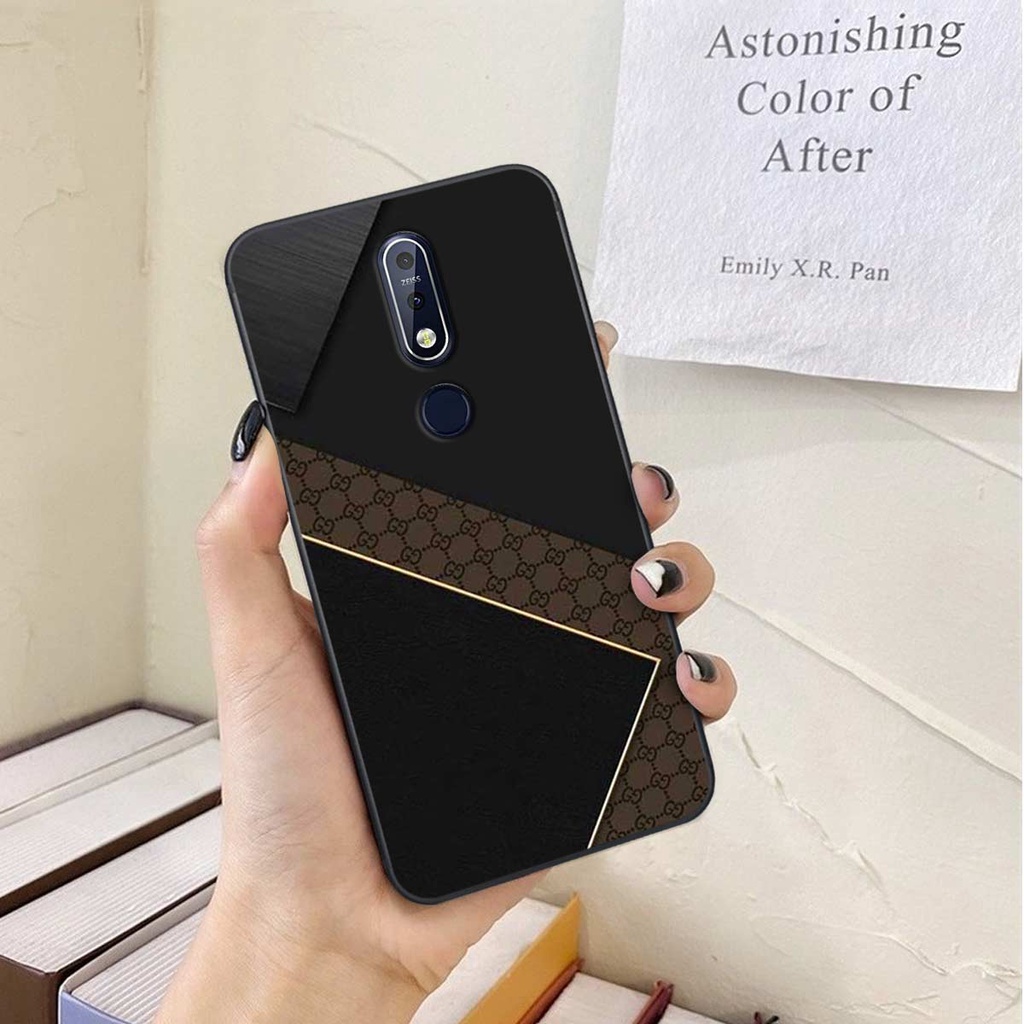 Ốp lưng Nokia 7.1 / 7.1 Plus hình họa tiết thương hiệu thời trang cao cấp