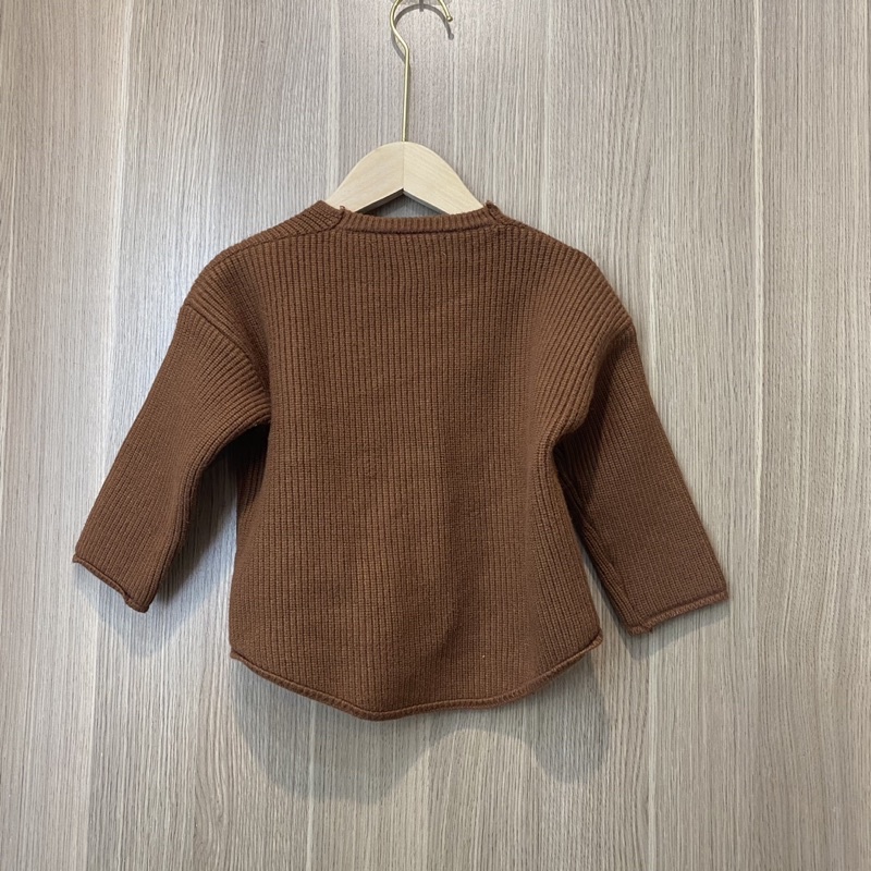 Áo khoác cardigan len cho bé trai bé gái hàng 2hand size 9-11kg L118