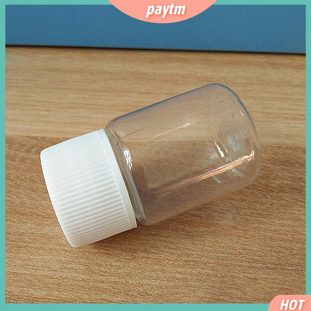 [PTM] Set 10 Lọ Nhựa Trong Suốt Đựng Gia Vị / Kẹo Dung Tích 30ml