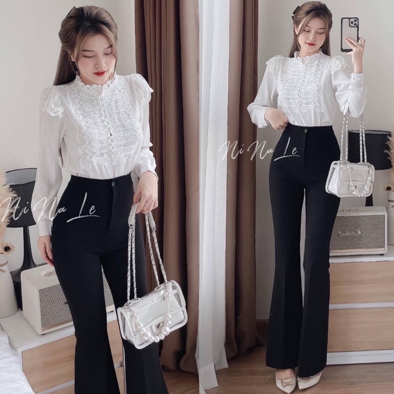 ÁO SƠ MI REN NGỰC