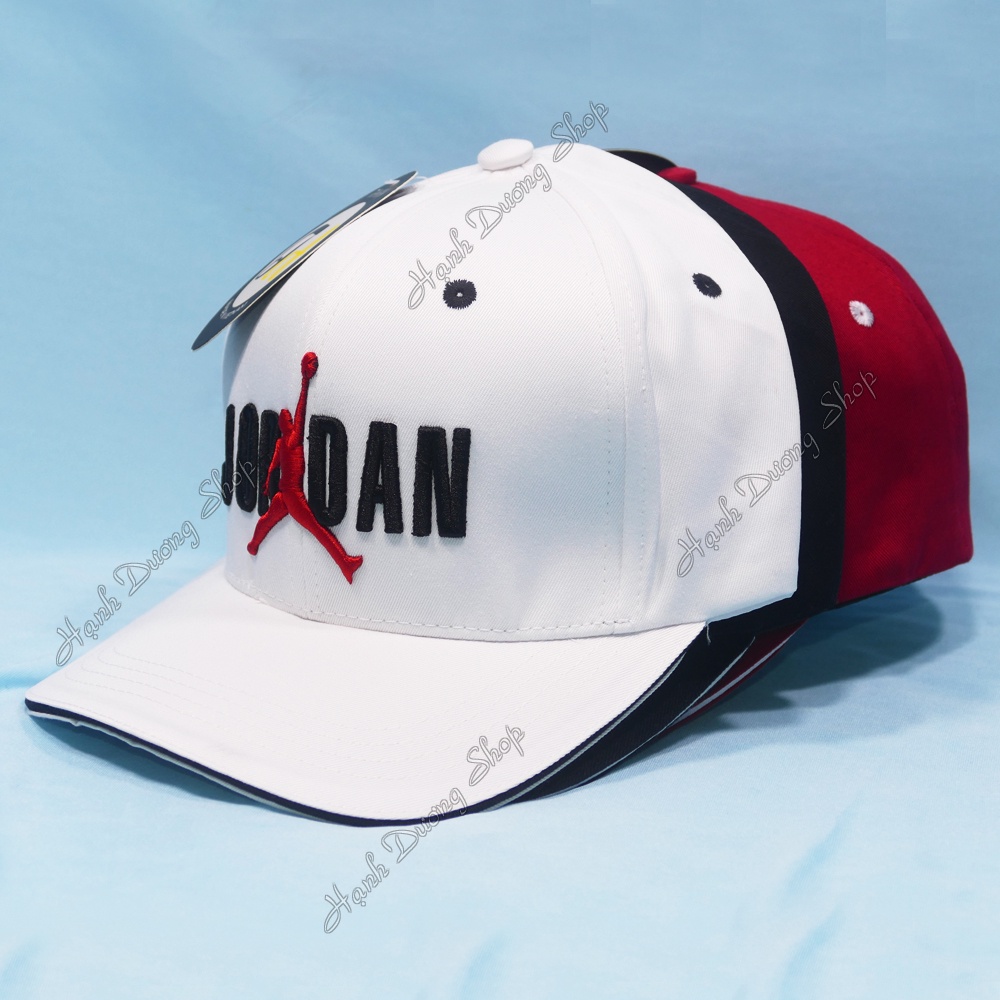 Nón kết nam nữ mũ lưỡi trai JD thêu hình người tập thể thao chất liệu vải kaki thoáng mát, có khóa gài cao cấp