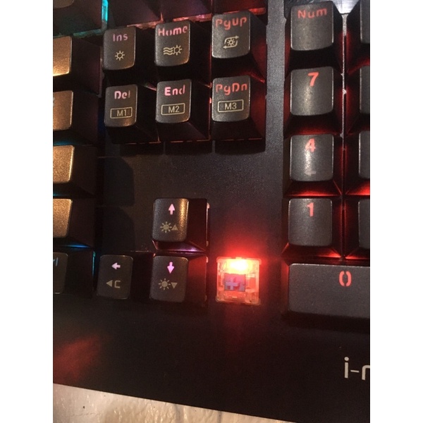 Bàn phím cơ Irock K60M cherry swich 2nd