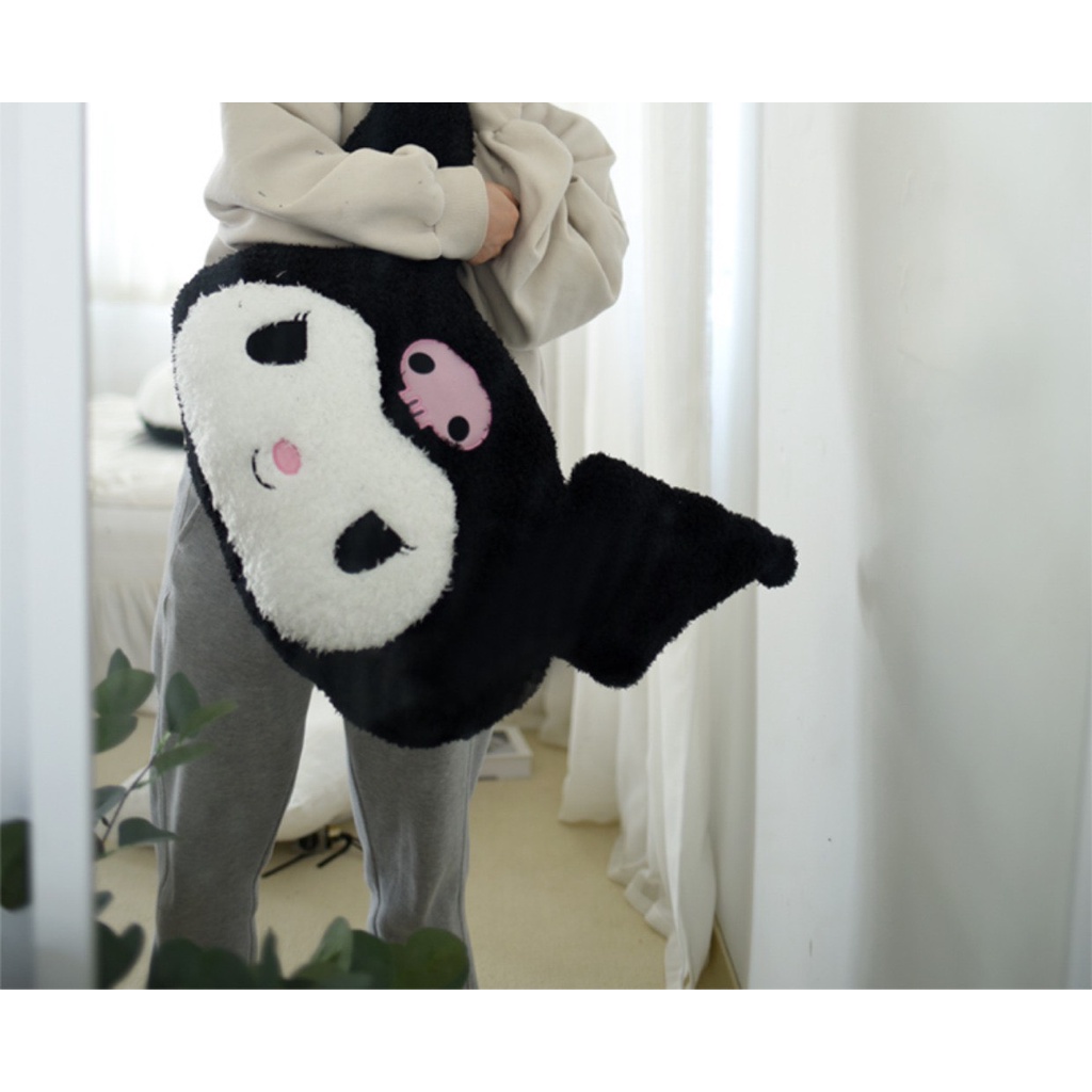 GỐI TỰA LƯNG KUROMI ĐỦ SIZE SIÊU NGẦU, ĐÁNG YÊU TỰA LƯNG GỐI LƯỜI
