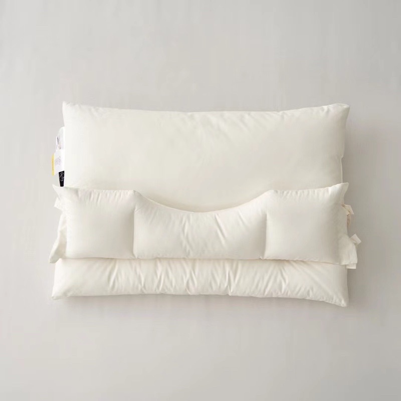 1 Chiếc Ruột Gối Sơ Đậu Nành Matxa 2 Tầng Nâng Đỡ Cột Sống Cải Thiện Đau Cổ