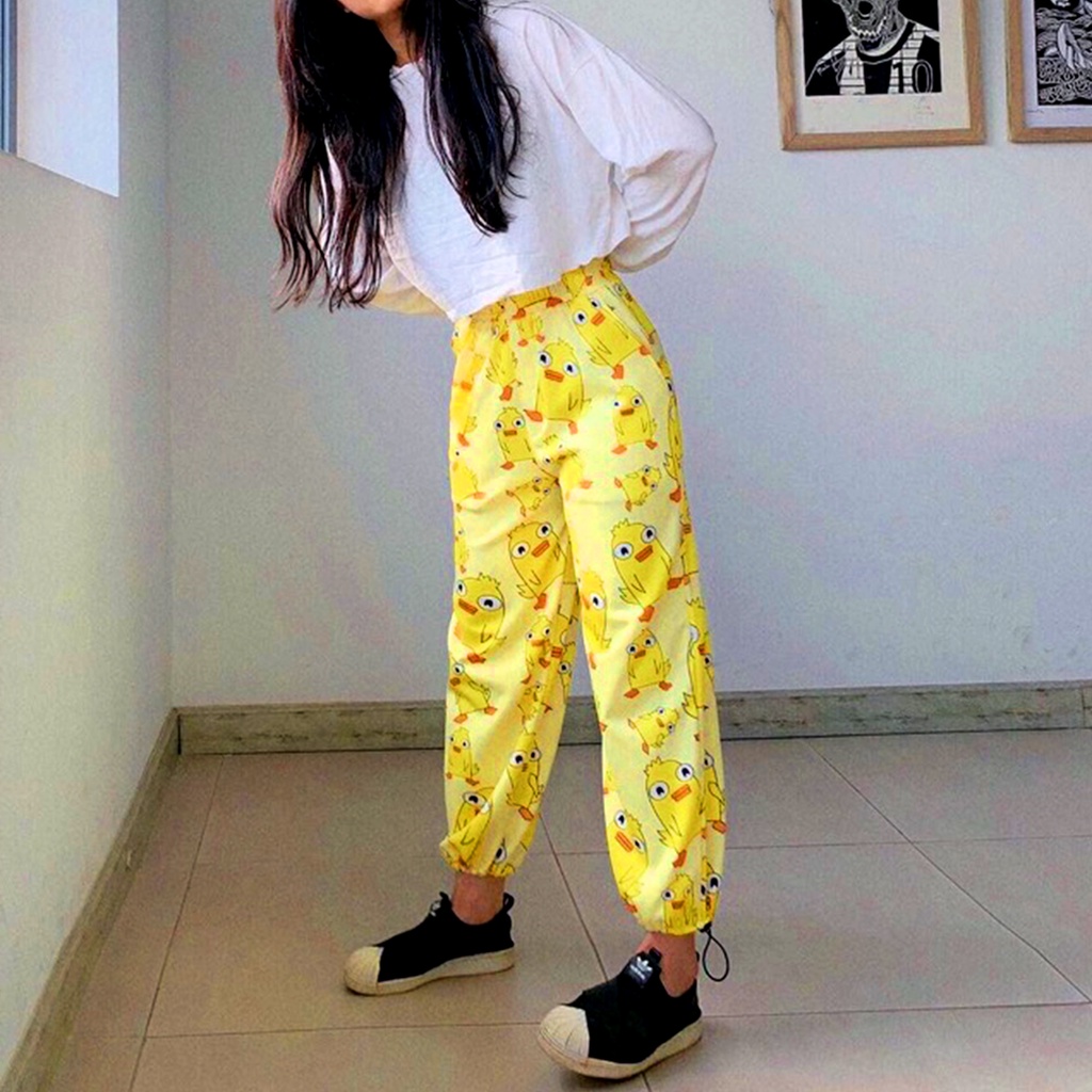 Quần Đùi Hoạt Hình Hoạ Tiết Chim Vàng Siêu Hot