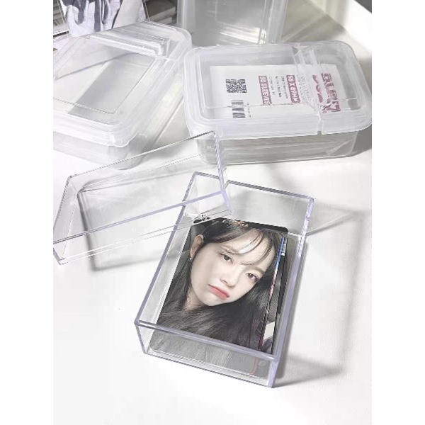 Hộp acrylic đựng thẻ bài trong suốt