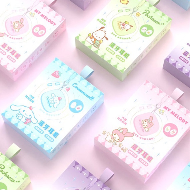 SANRIO Tai Nghe Không Dây Bluetooth 5.1 TWS Giảm Tiếng Ồn Dễ Thương Chất Lượng Cao