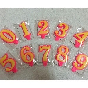 Nến số 0-1-2-3-4-5-6-7-8-9 [nến số sinh nhật]